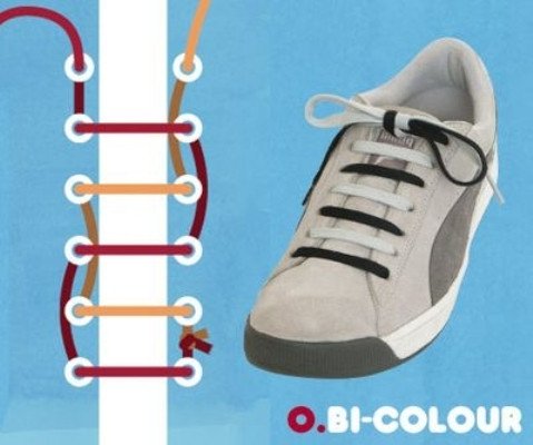 15 kiểu buộc dây giày bắt mắt