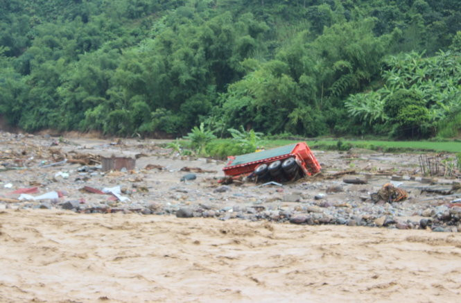 25 người chết, mất tích do mưa lũ tại các tỉnh phía Bắc