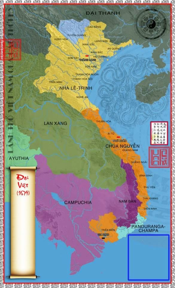 45 tấm bản đồ Việt Nam qua các giai đoạn từ thế kỷ 10 (phần 3)