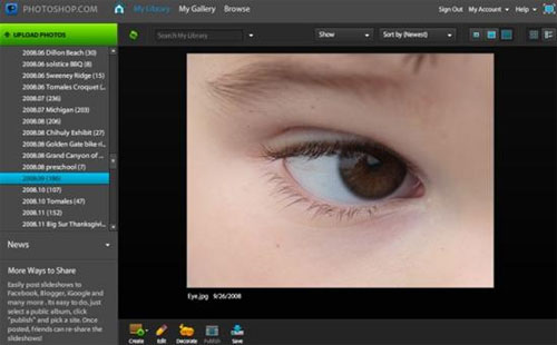 Adobe mở rộng dịch vụ Photoshop trực tuyến