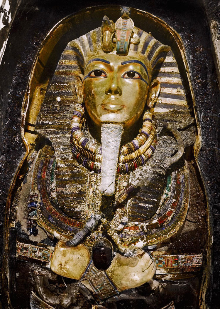 Ảnh màu cực hiếm ghi lại quá trình khám phá lăng mộ Tutankhamun