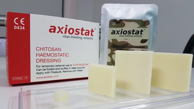 Axiostat - Băng gạc giúp liền vết thương hở cực kỳ hiệu quả sử dụng trong quân đội