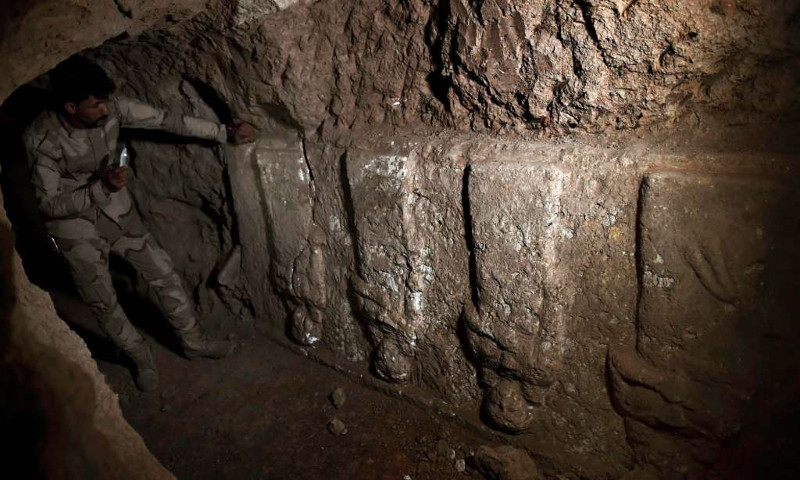 Bất ngờ phát hiện cung điện 2.600 tuổi dưới lăng mộ nhà tiên tri Jonah