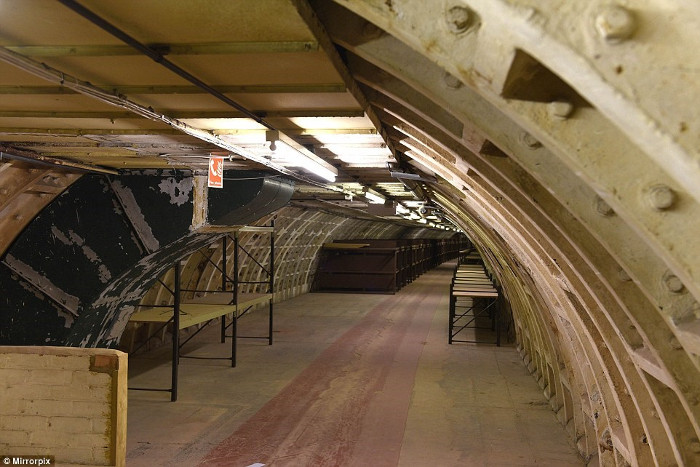 Bên trong đường hầm chiến tranh bí mật ở London