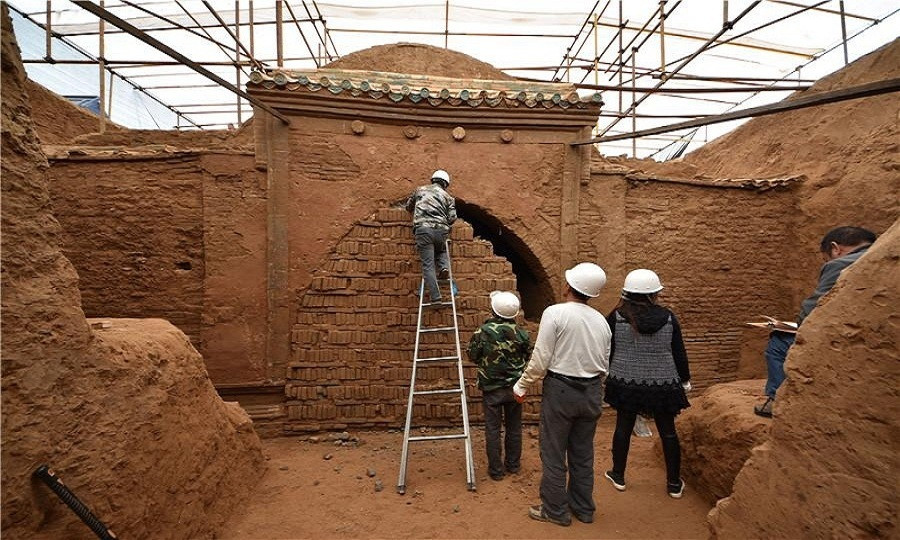 Bên trong hầm mộ cháu trai hoàng đế Chu Nguyên Chương