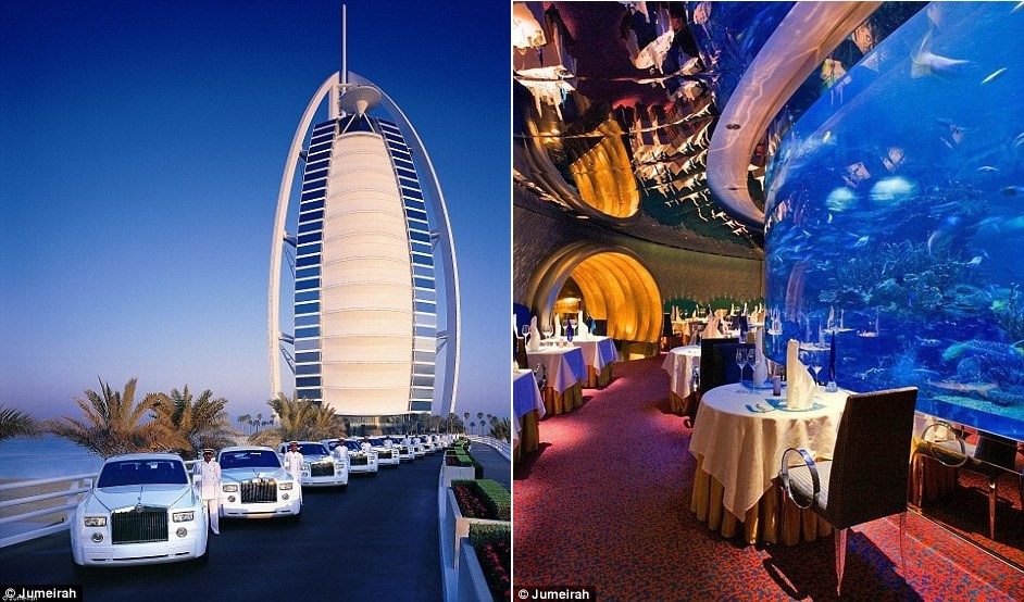 Bên trong khách sạn Dubai 7 sao quyền lực nhất mạng xã hội