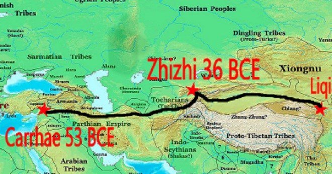 Binh đoàn La Mã bại trận lưu lạc 8.000km đến Trung Quốc?