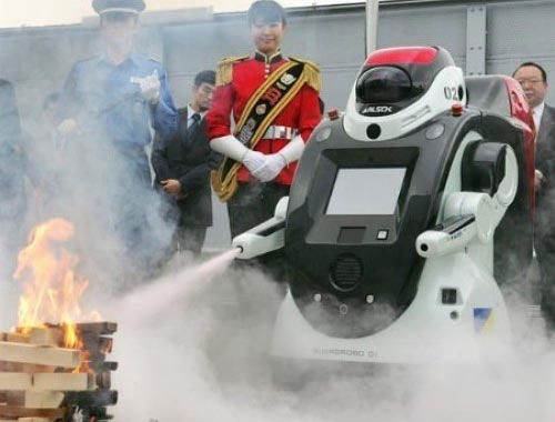 Các robot cứu hỏa trên thế giới