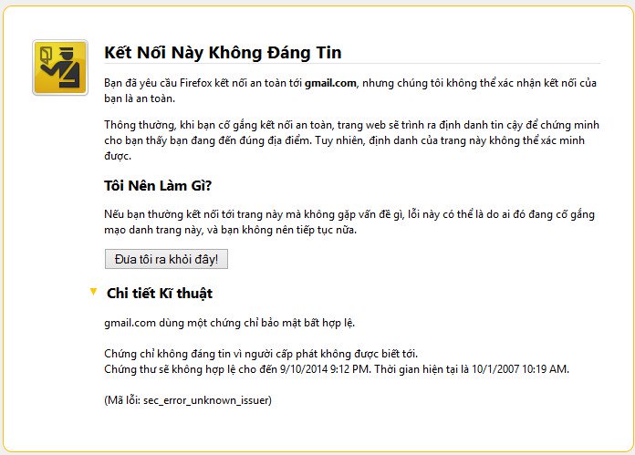 Cách khắc phục lỗi không truy cập được vào Gmail