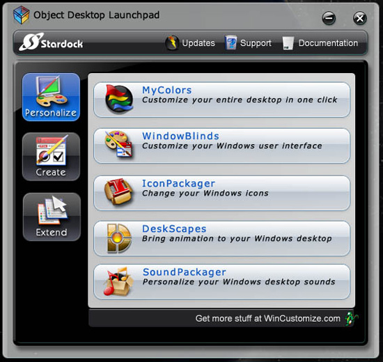 Cải thiện Windows bằng Object Desktop 2008