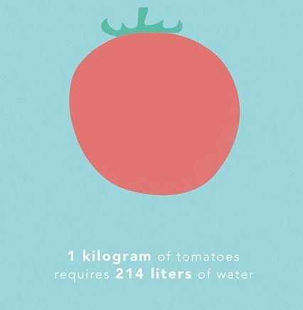 Cần bao nhiêu nước để sản xuất ra 1kg thức ăn cho bạn?