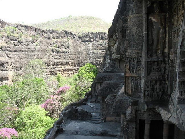 Chùa hang Ajanta - Ấn Độ