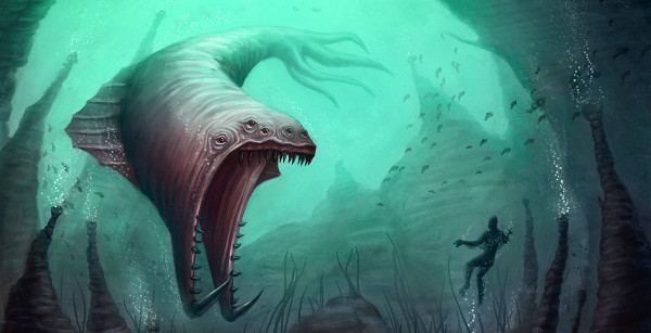 Chùm ảnh các loài thủy quái ghê rợn trong trí tưởng tượng con người