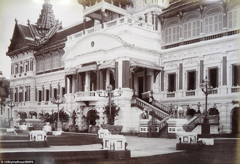 Chùm ảnh Thái Lan hơn 125 năm trước
