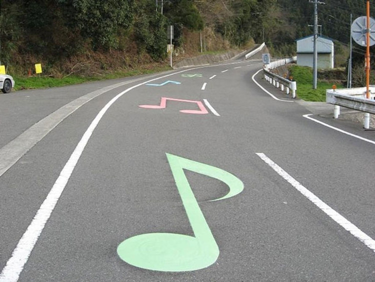 Con đường âm nhạc: Đến đây bạn sẽ được chơi nhạc bằng chính xe của mình