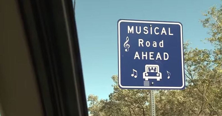 Con đường âm nhạc: Đến đây bạn sẽ được chơi nhạc bằng chính xe của mình