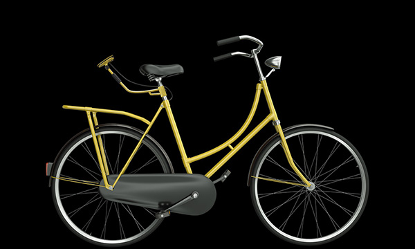 Concept Cyclee: máy chiếu trạng thái đang chạy trên đường của xe đạp