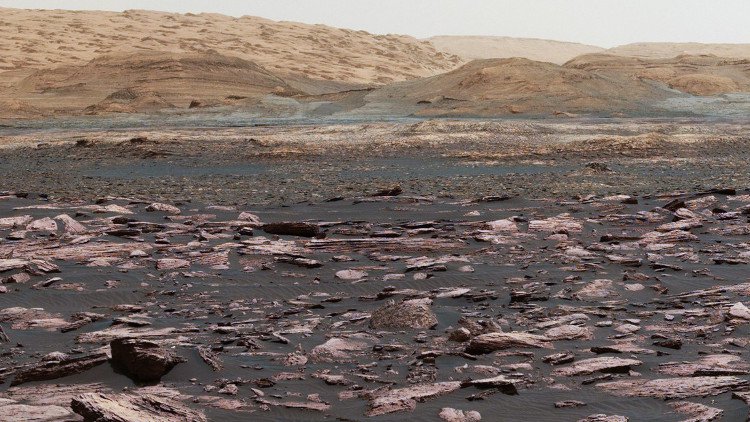 Đại dương trên sao Hỏa đã chui vào đá?
