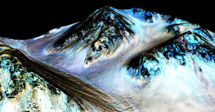 Đại dương trên sao Hỏa đã chui vào đá?