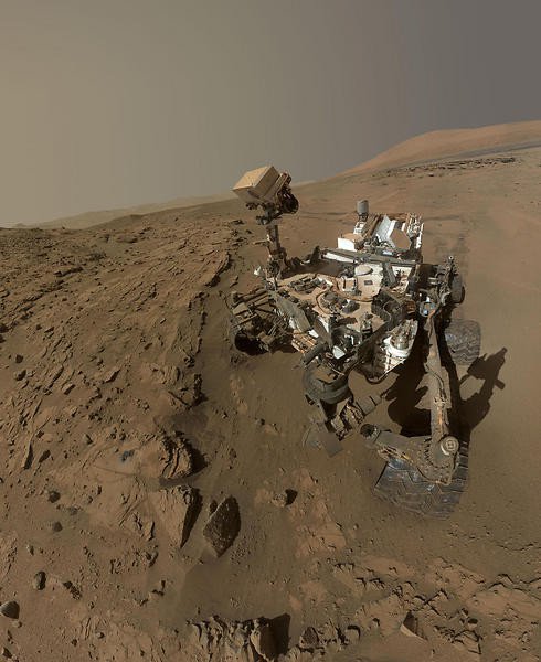 Độc đáo ảnh tự sướng trên… sao Hỏa
