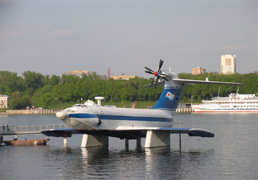 Ekranoplan - Phương tiện lưỡng thể biết bơi và bay