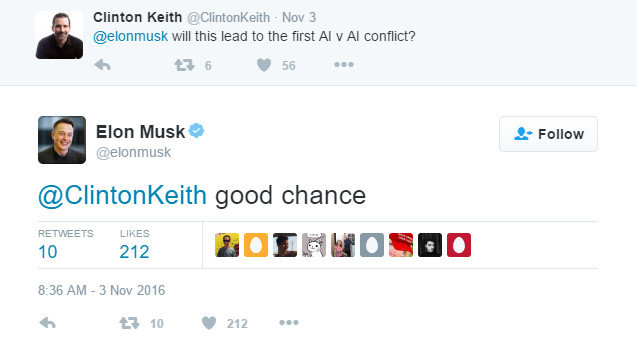 Elon Musk: Chúng ta sẽ sớm phải đối đầu với cuộc tấn công do AI gây ra