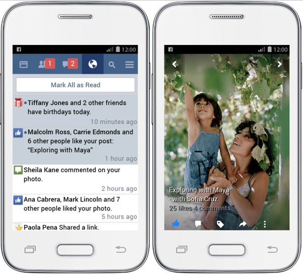 Facebook Lite giải pháp cho kết nối internet chậm