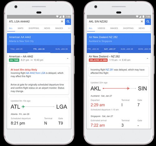 Google có thể dự đoán nếu chuyến bay bị trễ