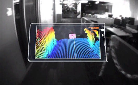 Google phát triển công nghệ 3D trên smartphone