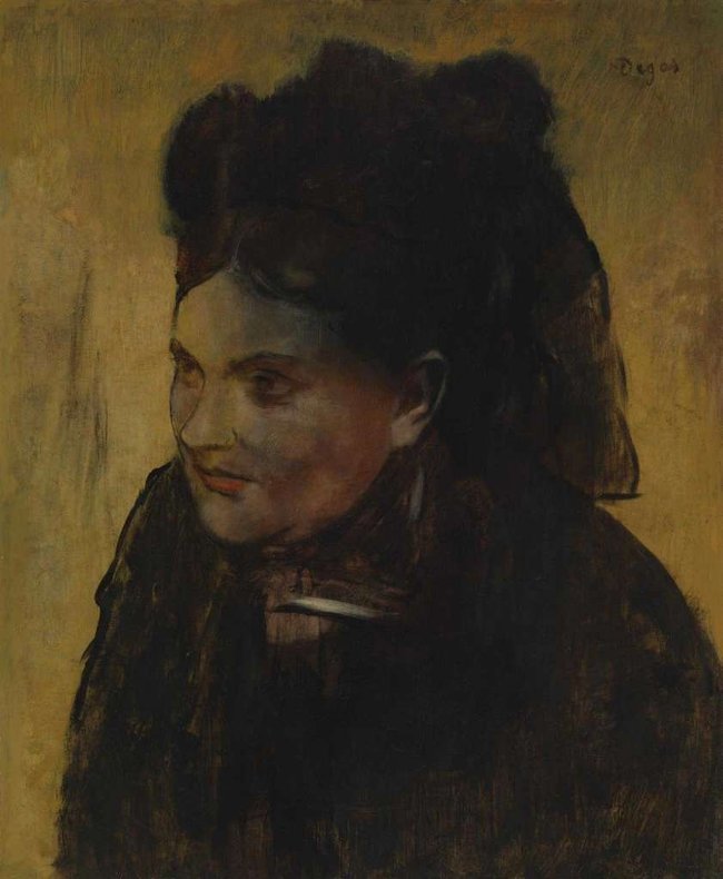 Gương mặt mẫu nữ ẩn trong tranh của danh họa Pháp