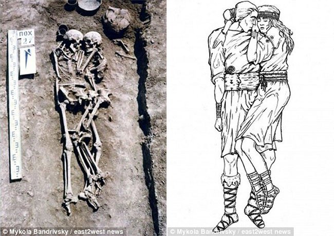 Hài cốt đôi vợ chồng ôm chặt nhau suốt 3.000 năm