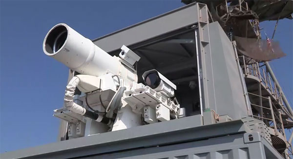 Hải quân Mỹ trang bị súng laser hủy diệt siêu chính xác