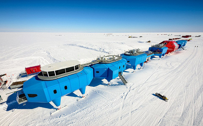 Hai vết nứt băng đe dọa trạm nghiên cứu Nam cực