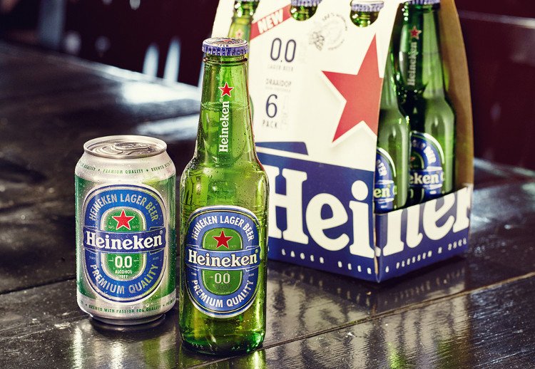 Heineken ra mắt bia... không cồn