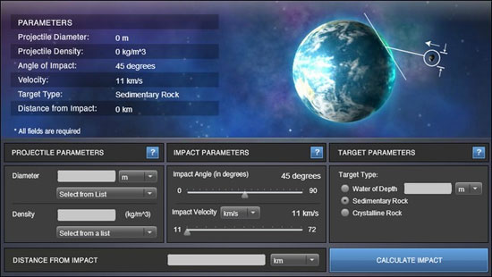 Impact Earth - Mô phỏng tác động thiên thạch