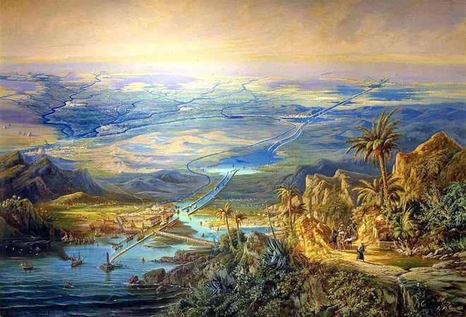 Kênh đào Suez - Giấc mộng vĩ đại của các đế vương