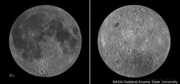 Không bao giờ nhìn thấy đầy đủ Mặt Trăng từ Trái Đất
