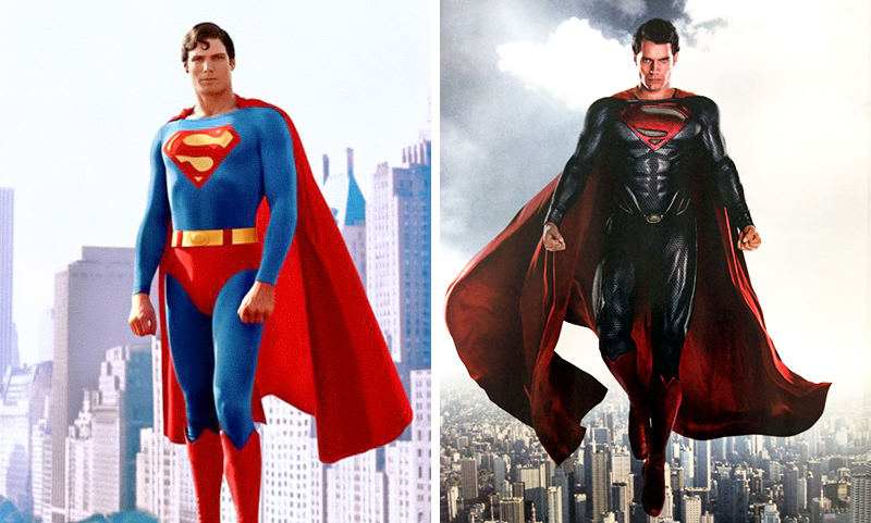 Kinh ngạc với tạo hình của 14 siêu anh hùng nổi tiếng ngày trước và bây giờ