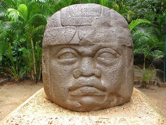 Kỳ bí những chiếc đầu đá Olmec