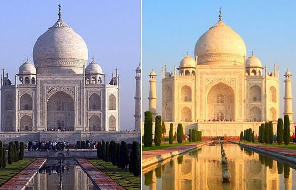 Lăng Taj Mahal chuyển thành màu vàng vì một lý do cực kỳ đáng ngại