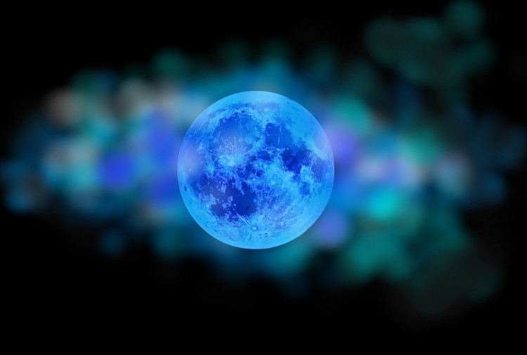Mặt trăng xanh ngọc thực chất là hiện tượng gì?