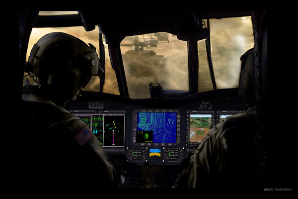 Máy bay quân sự Mỹ sẽ có cảm biến “nhìn xuyên thời tiết”