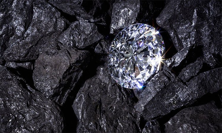 Một triệu tỷ tấn kim cương có thể chất đầy dưới lòng đất
