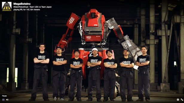 Mỹ chiến thắng Nhật Bản trong đại chiến Robot khổng lồ