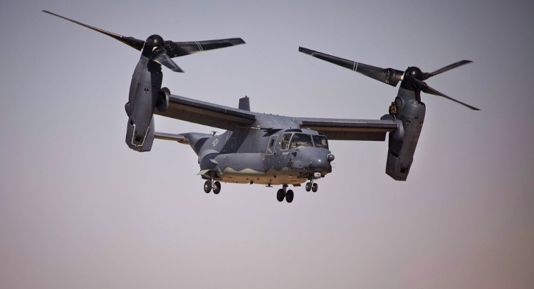 Mỹ sắp trang bị vũ khí tối tân cho chim ưng biển V-22 Osprey