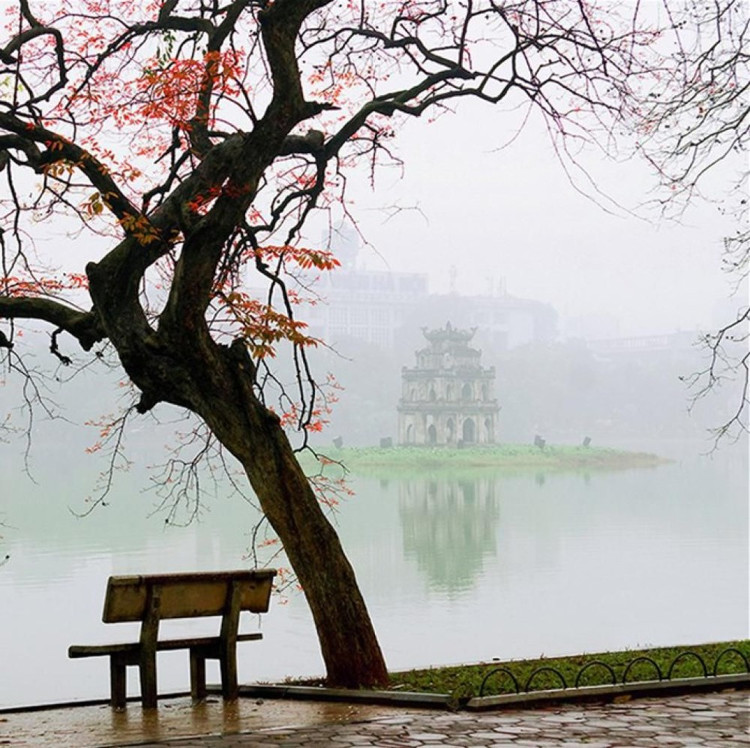 Nao lòng ngắm cảnh đẹp nên thơ của mùa đông Hà Nội