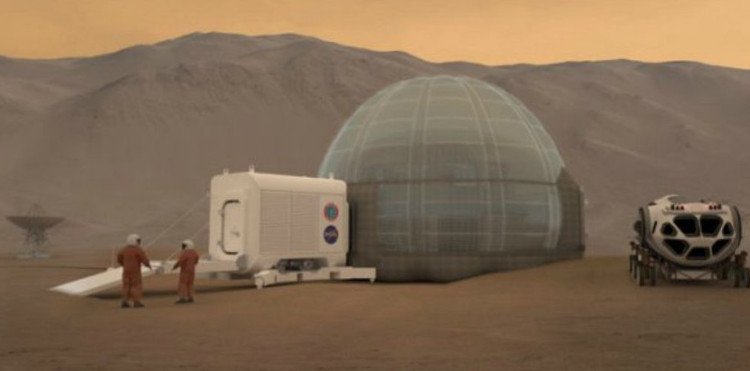 NASA công bố mô hình nhà ở cho phi hành gia trên sao Hỏa
