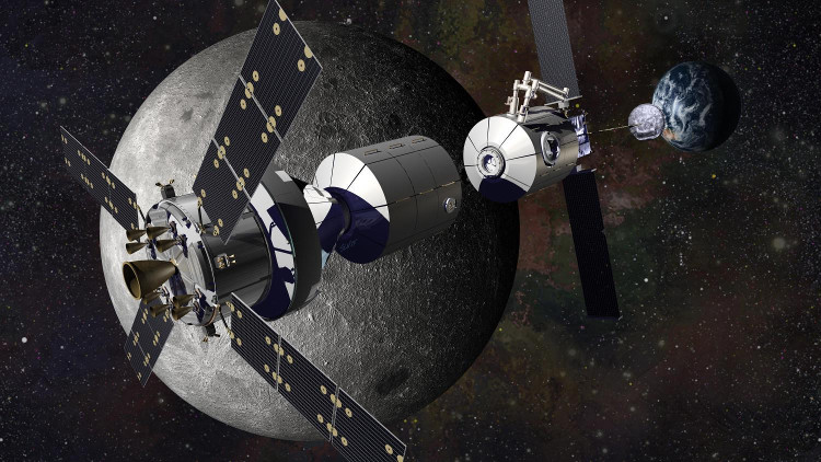Nga - Mỹ hợp tác xây trạm vũ trụ trên Mặt Trăng