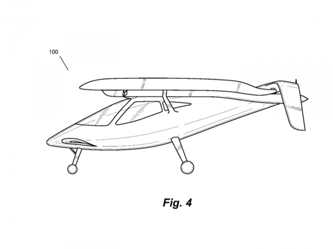 Ngắm bản vẽ chiếc xe bay có thể gấp gọn của đồng sáng lập Google