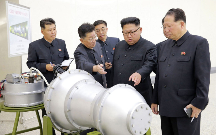 Ngọn núi Triều Tiên thử bom nhiệt hạch có nguy cơ nổ tung